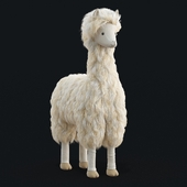 Llama Standing Plush