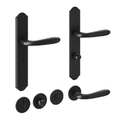 PROFILDOORS Door handle set GOCCIA