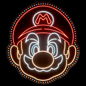 Super mario Neon Light modules Set 001