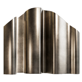 Wall Panel 02 -  Brass Waves