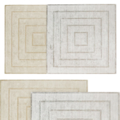 Border Tencel Rug