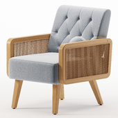 Haigen Velvet Armchair
