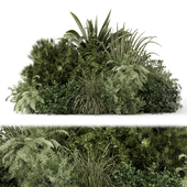 Outdoor Plants Bush -Bush Set 2027