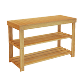 Pipishell Bamboo Shoe Rack Bench