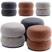 Lillo round pouf 2