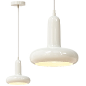 Bauhaus Puck Creamy Pendant Light