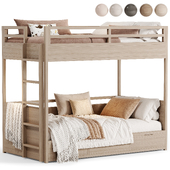 Laguna Storage Bunk Kids Bed