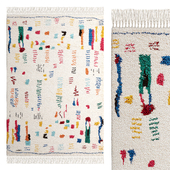 Caspia Colourful Berber-Style Rug By La Redoute