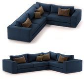 Oceanside Low 3-Piece Corner Sectional Sofa