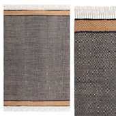 Ajow Fringed Jute Rug By La Redoute
