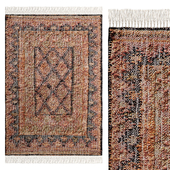 Mirta Kilim Jute Cotton Bedside Rug By La Redoute