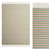 Darius Striped Recyced Polyester Indoor, Outdoor Rug By La Redoute