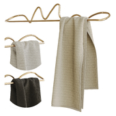 Curvature Towel Hanger Ferm Living