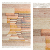 Kanta Recycled 100% Cotton Flat Woven Rug By La Redoute