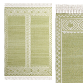 Verdala Flat Woven Wool Rug By La Redoute