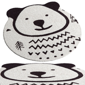 Forest Camp 100% Cotton Child's Rug By La Redoute