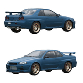 Nissan skyline GT-R R-34