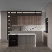 Modern Kitchen 172 (Corner Kitchen)