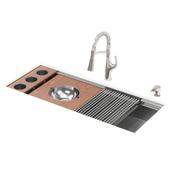 RUVATI kitchen sink RVH6333ST