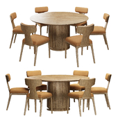 RH LIGNÉ TABLE_CHAIR
