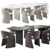 Celeste 2 & Kishi Dining Set