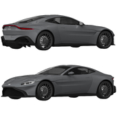 Aston Martin Vantage (Tungsten Silver) 2019