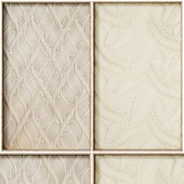 Decorative panel 3D ART RELIEF 143 set