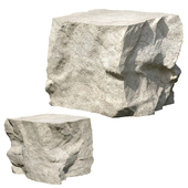 Rock Side table 50X50cm