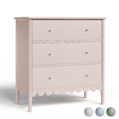 John Lewis Hem 3 Drawer Chest