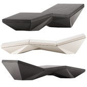 FAZ Sun Chaise Longue by Vondom