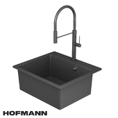 Кухонная мойка со смесителем Hofmann