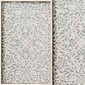 Decorative panel 3D ART RELIEF 157