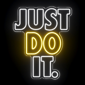 Just Do It Neon Sign