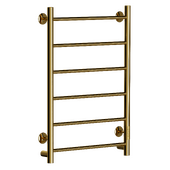 OM Electric heated towel rail EWRIKA Sappho PN 80x50, gold