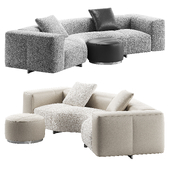 Yves Small Sofa 01 by Minotti