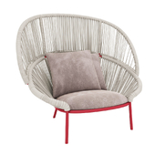 Petalo Armchair by Molteni