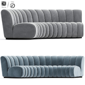 Infinity 14 Piece Upholstered Sectional sofa