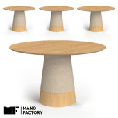 (OM)  VOLAN FABRIC  обеденный стол от MANO FACTORY