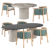 Ethimo Patio Dinning Set