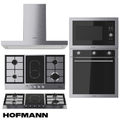 Микроволновая печь, Духовой шкаф,Варочная панель, Вытяжка Hofmann