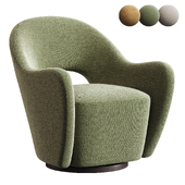 Uttermost Wander Modern Swivel Chair