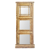 Old Agra Window Mirror
