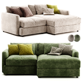 Lounge Deep 2 Piece Sectional Sofa