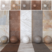 19 in 1 Keope Limes Tile Textures -  Stone Tiles