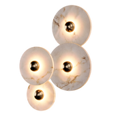 Moonshade Natural Marble Wall Sconce