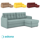 Corner sofa Loko Pro with narrow armrests