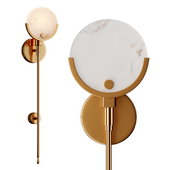 Modern Gold Marble Wall Lamp