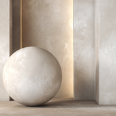 Grunge Plaster Wall Texture 4K - Seamless