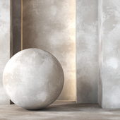 Grunge Plaster Wall Texture 4K - Seamless