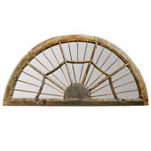 Antique Window Mirror